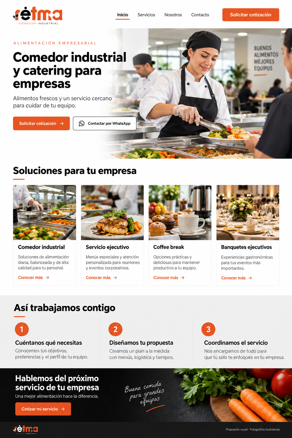 RETMA Comedor Industrial